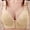 Beige, variant on Front Closure Comfort Bra for Everyday Wear Lightweight Wireless Full Coverage Plus Size Support Underwear for Daily Leisure and Senior Comfort