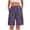 *1-Purple, variant on Women's High Waisted Cargo Pants with Pockets,Stretchy Wide Leg Split Hem Bottoms For Women,Ladies Comfy Streetwear Trousers for Summer,Dark Gray,S-2XL