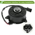 thumbnail image 3 of Unique Bargains Radiator Fan Motor for Acura MDX Base 2007-2013 V6 3.7L Quiet Engine Cooling Fan Motor No.601360 1 Pc, 3 of 6