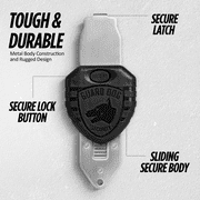 Blocklock Portable Door Locks for Hotels, Travelers Security, Tough & Durable, Apartment and Home Door Security, Travel Essentials by Guard Dog Security
