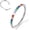 Silver, Rainbow CZ(5A), 16G/18G, variant on G23 Titanium Nose Rings Hoops - AB/Rainbow/Clear CZ Nose Piercings 16/18/20G Septum Rings Cartilage Helix Rook Tragus Lobe Daith Earrings Body Jewelry for Women Men 6/7/8/9/10/11/12mm