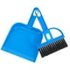thumbnail image 3 of Escoba de mano compacta con recogedor, cepillo pequeño y suave para limpieza del hogar, mini escoba de mano y recogedor, herramienta de limpieza para coches, cama de escritorio, color azul, 3 of 3