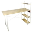 thumbnail image 1 of Escritorio de Computadora KingsHouse Repisas Beige Grande, 1 of 6