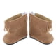 thumbnail image 3 of Botas marrones con borlas Botas con cremallera trasera para muñeca American Journey My Life de 18 pulgadas Zulema Zapatos de muñecas, 3 of 8