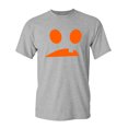 thumbnail image 1 of Goofy Pumpkin Emoticon Sarcastic Humor Graphic Novelty Funny Youth T Shirt, 1 of 1