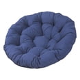 thumbnail image 3 of Bearachild Outdoor Seat Cushion Chair Pads Round Chair Pads Waterproof for Hammock  Decoración del hogar Azul 60x60cm, 3 of 6
