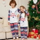thumbnail image 3 of 2023New Arrival Cotton Parent-child Home Clothing Set Christmas Letter Printed Pajamas Cute Cartoon Deer Antler Nightwear Suit, 3 of 4