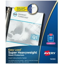 Avery Diamond Clear Super Heavyweight Sheet Protectors, 50 ct (74130)