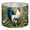 Color 2, variant on Linen Drum Lampshades Colorful Rooster Standing Vibrant Wildflower Meadow 13"x13"x10" Light Shade for Table Lamps Floor Lamp Shades Lampshade Replacement Assembly Required