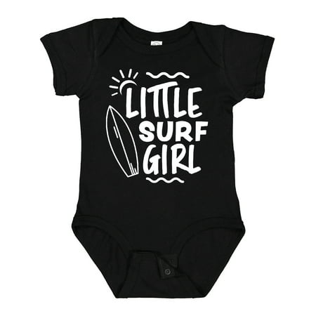 

Inktastic Little Surf Girl with Surfboard Gift Baby Girl Bodysuit