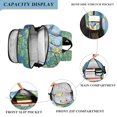 thumbnail image 3 of FORMRS Unisex School Backpack 17" Student Travel Bag with Laptop Compartment, Beige Tree, 3 of 7