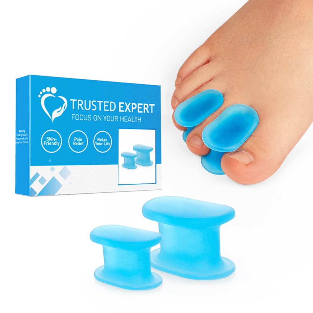 8 Pairs Toe Separators for Overlapping Toes Silicone Bunion Corrector