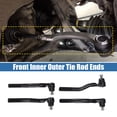 thumbnail image 3 of 4pcs Front Lower Upper Inner Outer Tie Rod Ends Suspension Steering Tie Rod End for Jeep Grand Cherokee, 3 of 7