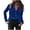 QRN1-Blue, variant on Meichang Velvet Tops for Women Vintage Long Sleeve Button Down Shirts Spring Casual Dressy Blouse with Pockets