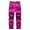 Hot Pink, variant on Zwiiyzr 2024 5-16Y Kids Boys Girls Snow Pants Fleece Lined Plush Solid Color Keep Warm Windbreak Water Proof Outdoor Hiking Ski Pants Olive Green