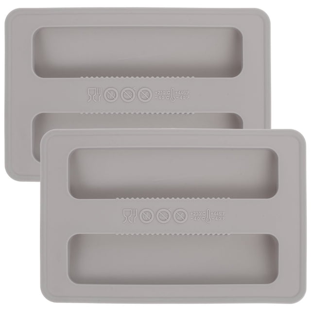 LEEYNEER 2 Pcs Sandwich Digital Toaster Electric Roaster Pan with Lid Light Grey