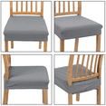 thumbnail image 2 of Fundas para asientos de sillas de comedor de diseño exquisito, protección repelente al agua para sus muebles, fácil instalación y diseño con cubierta trasera, tela elástica suave que garantiza un, 2 of 5
