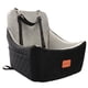 thumbnail image 1 of WOOAIDAGG Asiento de coche para perros de tamaño mediano, cama de viaje para mascotas con canal para cinturón de seguridad, asiento para perros totalmente desmontable y lavable con correas ajustables,, 1 of 5