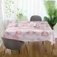 thumbnail image 6 of GZHJMY Cute Pig Tablecloth, Rectangle Waterproof Washable Polyester Table Cover for Picnic Dinner Holiday Party Decor, 60 x 120 Inch, 6 of 7