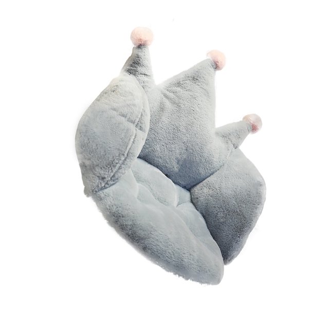 Advancent Bonitos cojines para silla, cojín de asiento relleno, respaldo de cintura cálido, respaldo lavable, almohada de suelo para niñas de Decoración del hogar Gris Advancent HA084453-03
