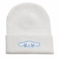 thumbnail image 1 of Gorro de punto bordado de Sanrio con dibujos animados lindoss Gorro de lana para perro Yugui Gorro tipo jersey Kulomi Gorro cálido para gato, 1 of 5