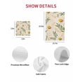thumbnail image 7 of Spring Daisy Kitchen Dish Towels for Drying Dishes Set of 3, Country Watercolor Flower Leaf Plant Waffle Weave Microfiber Hand Tea Bathroom Towels Quick Dry & Absorbent Towel 12x12, 7 of 7