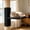 Black, variant on Cat Scratch Protector,Furniture Scratch Guards,Adhesive Cat Scratch Mat,Trimmable,Wall Protector,Door Protector,Couch Protector,Sisal-like Texture,Indoor,Outdoor,Various Colors