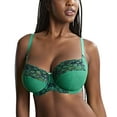 thumbnail image 3 of Panache Envy Balcony Underwire Bra (7285),32FF,Emerald Leopard, 3 of 10
