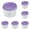 Purple 6PCS, variant on Piwvid 8 oz / 250 ml Freezer Containers with Lids, Plastic Twist Top Deli Jars, Reusable Freezer Storage for Food, Round Wide Mouth Design, for Lunch, Snacks, and Meal Prep