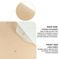 thumbnail image 4 of Uxcell Linen Fabric Patches Self-Adhesive Fine Linen Repair Tape for Linen Sofa Upholstery Furniture Pillow Clothing Beige 2Pcs, 4 of 6