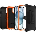 thumbnail image 2 of OtterBox iPhone 15, iPhone 14, & iPhone 13 (Only) - Defender Series Case - Realtree Blaze Edge (Camo) - Screenless - Rugged & Durable - with Port Protection - Holster Clip Includes, 2 of 7