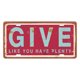 thumbnail image 2 of Cartel de Decoración de Pared Macarena Shabby Chic de Metal, 2 of 5