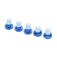 thumbnail image 1 of Unique Bargains 5pcs 12V Blue T4.2 Car Wedge LED Dash Gauge Instrument Panel Light Interior, 1 of 4