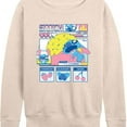 thumbnail image 3 of Lilo & Stitch - Stitch Food Kawaii - Women's French Terry Long Sleeve Shirt, 3 of 5