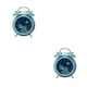 thumbnail image 3 of Yuarrent Reloj despertador silencioso con doble campana luminosa con luz de fondo marco de Metal lámpara de para estudiantes y niños para Type1 NO1, 3 of 6
