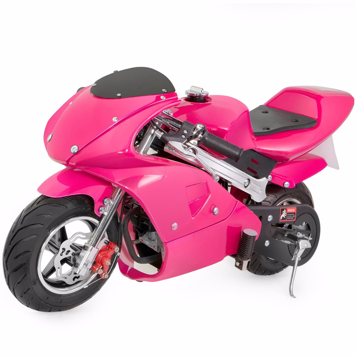 XtremepowerUS Gas Pocket Bike Motorcycle 40cc 4-stroke Engine, Pink