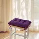 thumbnail image 4 of Cojines para silla de terciopelo de maíz grueso, cojín para asiento de estudiante, cojín para aula de oficina, cojín de asiento con correa rectangular aislante, cojín para asiento, 4 of 7