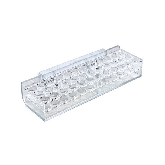 36-Compartment Tray - oval slot .5" x .625" Diameter, 2-Pack