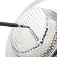 thumbnail image 5 of 2 Pack of Stainless Steel Sink Drain Strainer Baskets 3.54 Inch Diameter.Casewin Kitchen Stopper. For Dishes, Garbage Disposal, Large Wide Rim Prevents Clogged Drains Catcher, 5 of 7