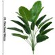 thumbnail image 2 of Paquete de 2 palmeras artificiales de 18 hojas y 81 cm de vegetación tropical artificial para arreglos florales, decoración de interiores, casas, jardines, bodas y patios., 2 of 7
