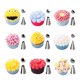 thumbnail image 5 of Kit de suministros para decoración de pasteles Moyic 72 piezas acero inoxidable, 5 of 6