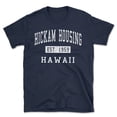 thumbnail image 1 of Hickam Housing Hawaii Classic Established Men's Cotton T-Shirt, 1 of 1