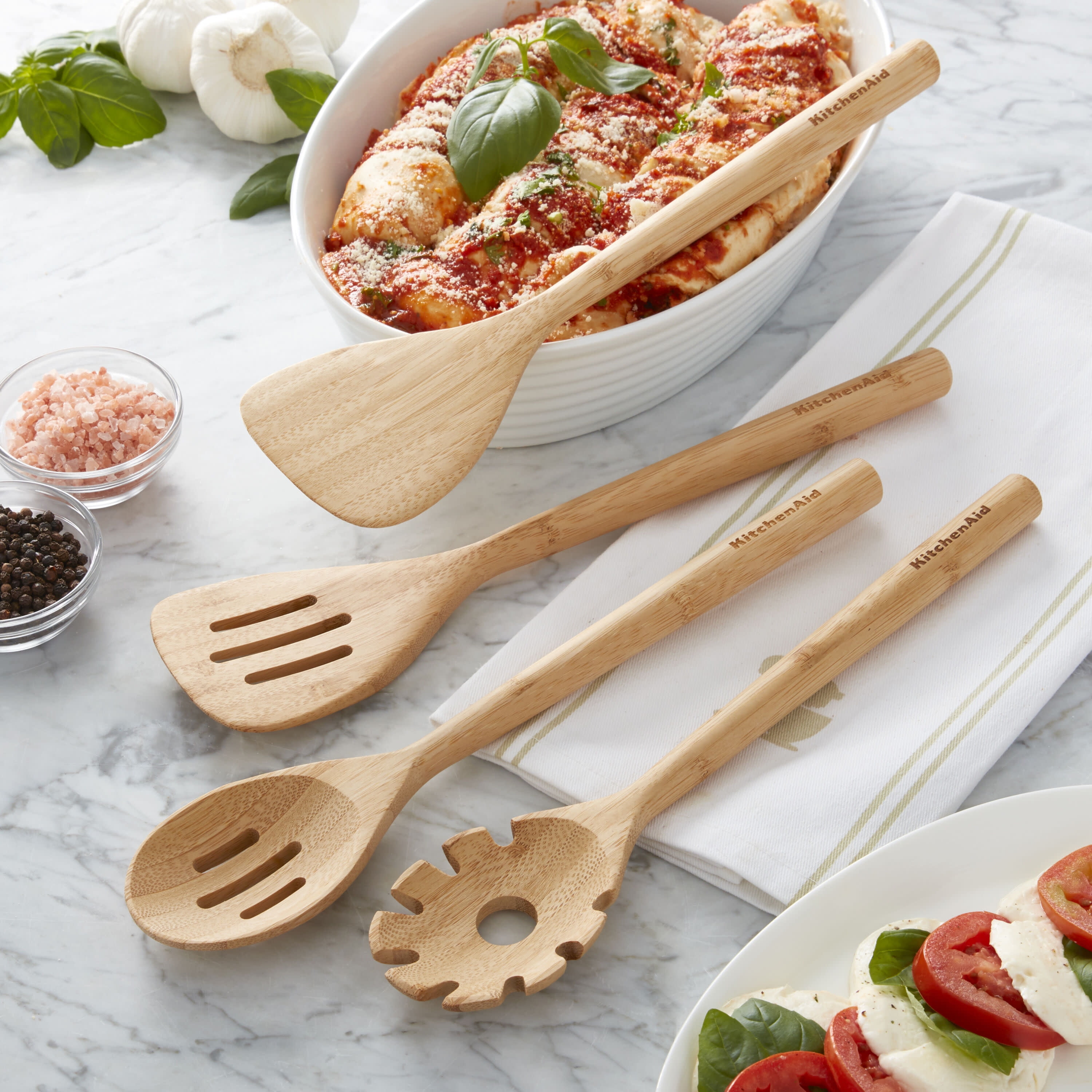 Kitchenaid Universal 4-Piece Bamboo Tool Set