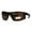 black orange brown, variant on Nitrogen Mens Polarized Lens Sport Warp Plastic Sunglasses Black Red Black