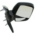 thumbnail image 3 of For Ford Transit-150/250 2015 2016 2017 Door Mirror Passenger Side | Manual Glass | Textured Cover | Short Arm Style | Fits Cargo Vans w/Medium & High Roof | Textured Black | FO1321550 | CK4Z17682AA, 3 of 6