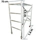 thumbnail image 2 of Andamio Plegable Ligero Tubular Acero 1.5mx 70cm X 1.4m, 2 of 9
