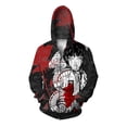 thumbnail image 2 of Sudadera con capucha con estampado 3D de árbol de coco para hombre, sudadera con gráfico de lobo y personaje, moderna, informal, cómoda, con capucha, holgada y con cremallera, 2 of 5