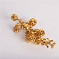 thumbnail image 1 of Tallos de bayas con purpurina navideña, púas navideñas artificiales para adornos de árboles de Navidad, coronas navideñas de bricolaje, manualidades, decoración navideña y del hogar, dorado, 1 of 4