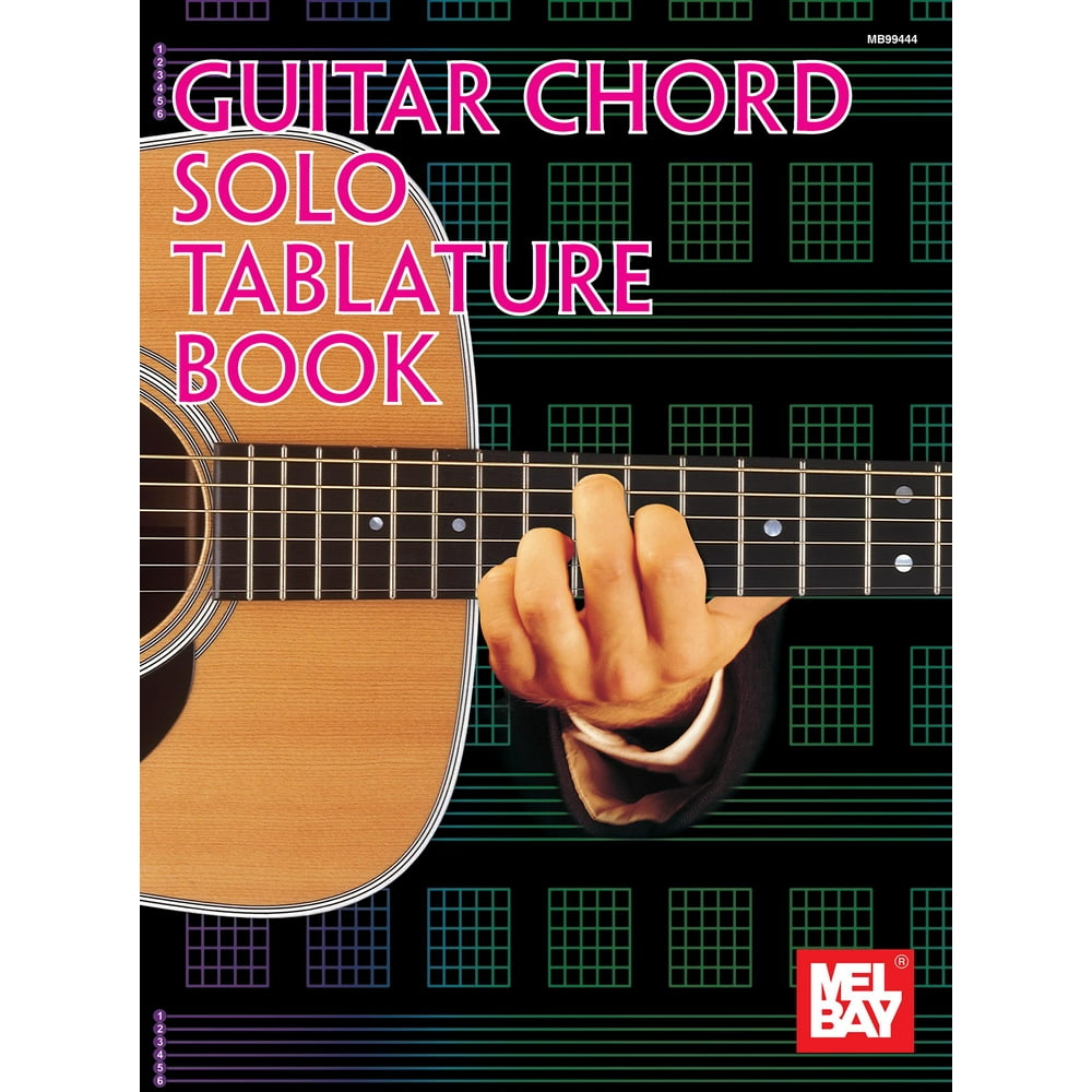 Guitar Chord Solo Tablature Book (Paperback)
