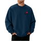 thumbnail image 1 of Ceisia Men's Winter Gift Casual Printed Round/Crew Neck Long Sleeve Shirt - Comfortable Daily Outdoor Wear, 1 of 5